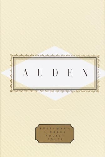 Auden: Poems: Edited by Edward Mendelson (Everyman's Library Pocket Poets Series)